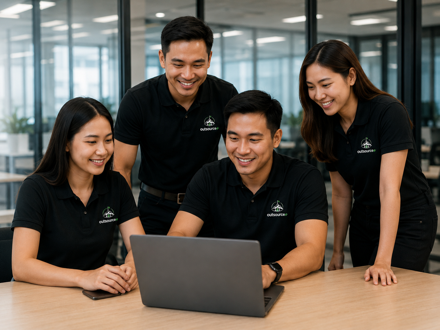 Outsourcea careers team