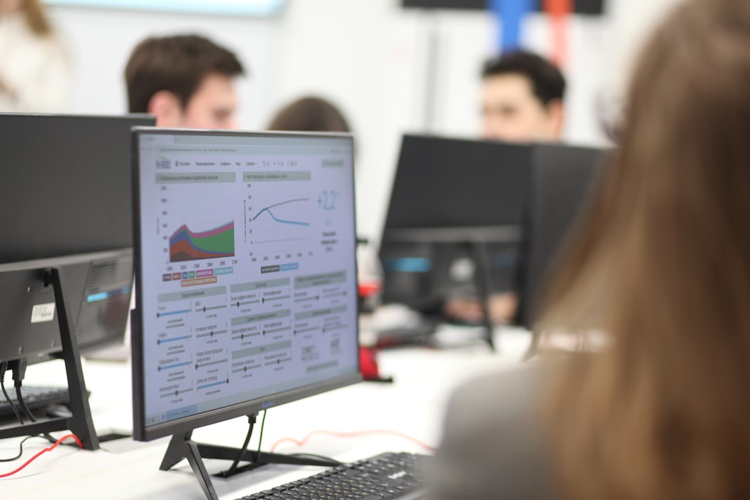 Business analytics screen representing process documentation, SOPs, and measurable outsourcing workflows