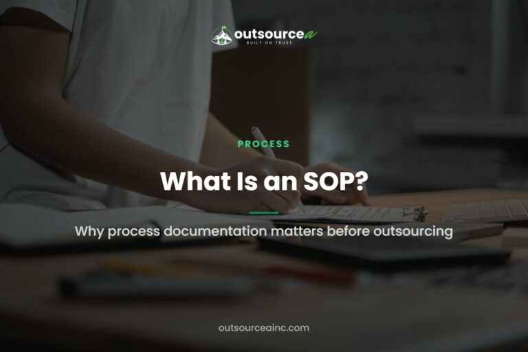 What Is an SOP?: Why process documentation matters before outsourcing